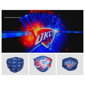 Face Mask (3) "OKC Thunder" NBA‎